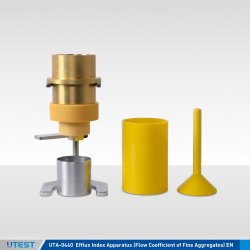 Efflux Index Apparatus (Flow Coefficient of Fine Aggregates) 