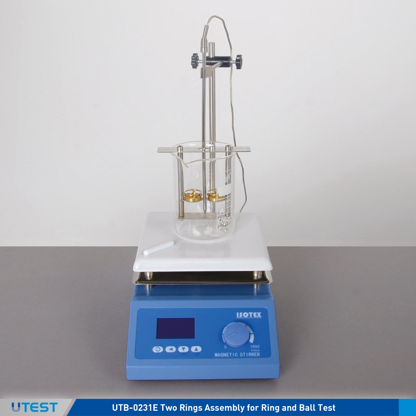 Ring and Ball Test Softening Point / Ring & Ball Method Utest