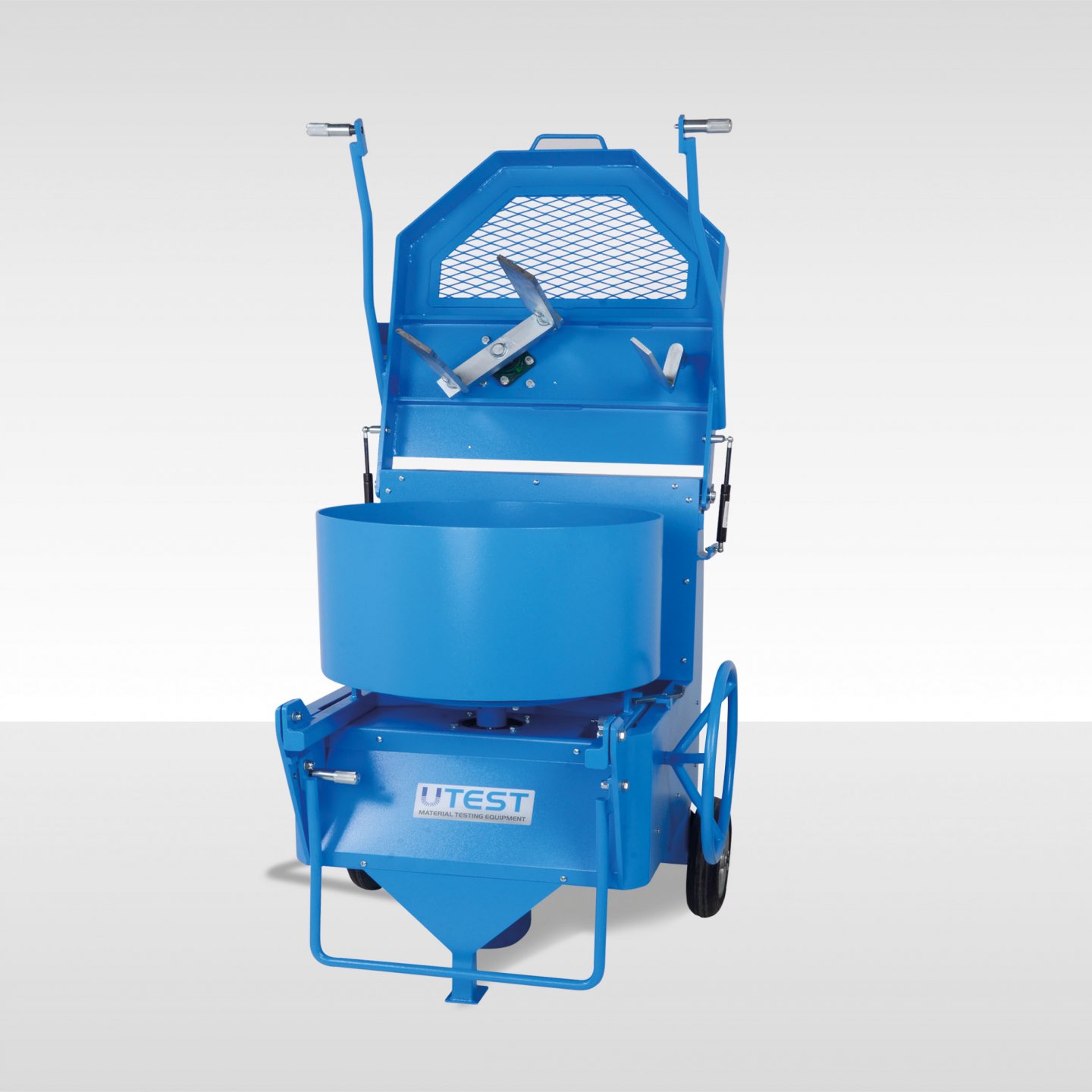 Concrete Mixer Pan Type - Mixing Concrete in The Laboratory - Utest  Material Testing Equipment