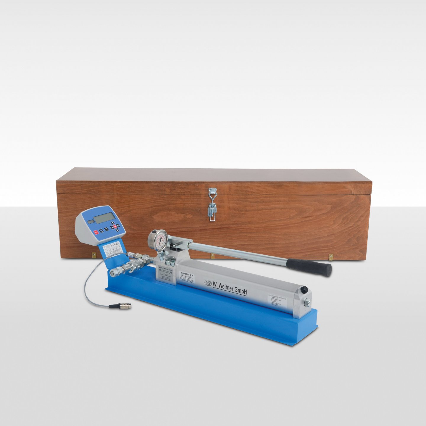 Hydraulic Hand Pump Laboratory Equipment Utest Material Testing