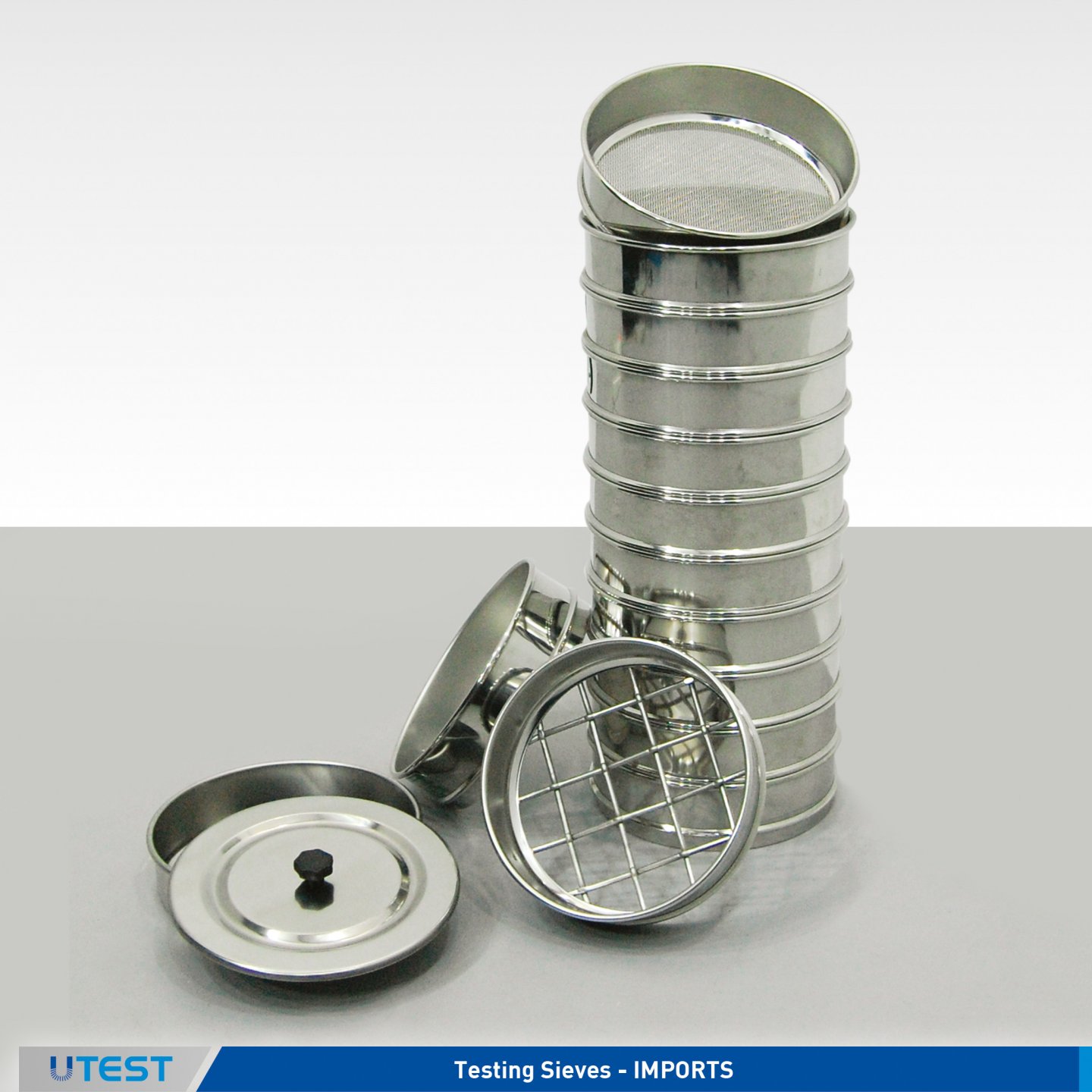 Sieves Testing Sieves - IMPORT - Sieves - Utest Material Testing Equipment