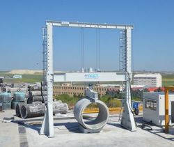 Concrete Pipe Testing Machine
