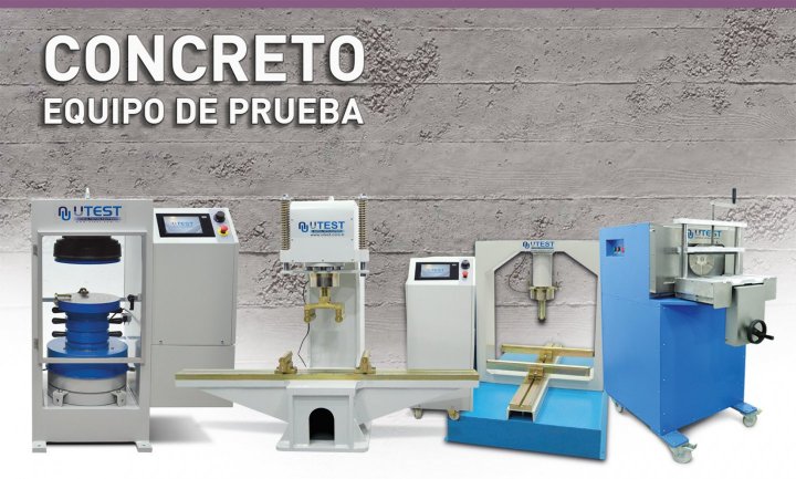 CONCRETO - Productos - Utest Material Testing Equipment