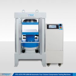 EN 12390-4 - EN 772-1 Automatic Four Columns Compression Testing Machines for Masonary Units, Cubes and Cylinders