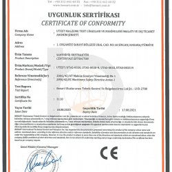 Ürün Sertifikaları