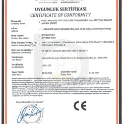 Ürün Sertifikaları