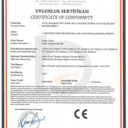 Ürün Sertifikaları