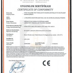 Ürün Sertifikaları