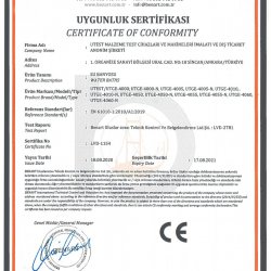 Ürün Sertifikaları
