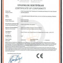 Ürün Sertifikaları